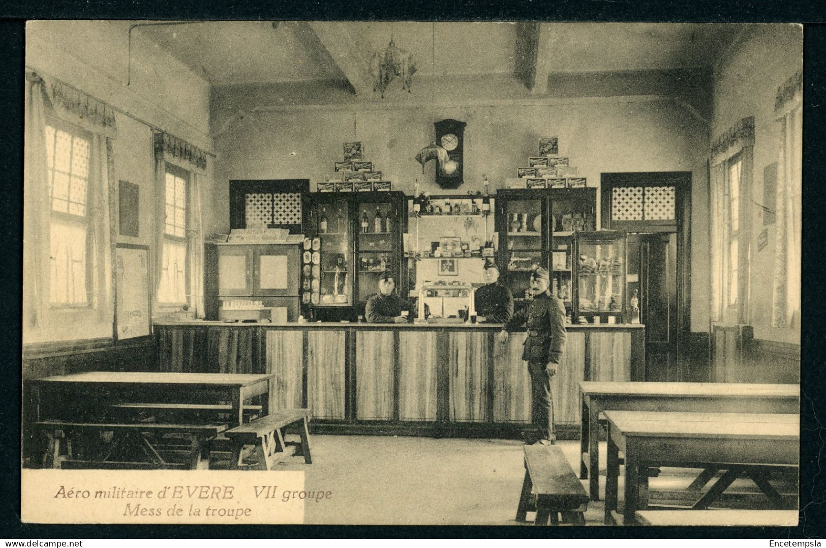 Carte Postale - Belgique - Aéro Militaire d'Evère - Mess de la troupe (CP25989)