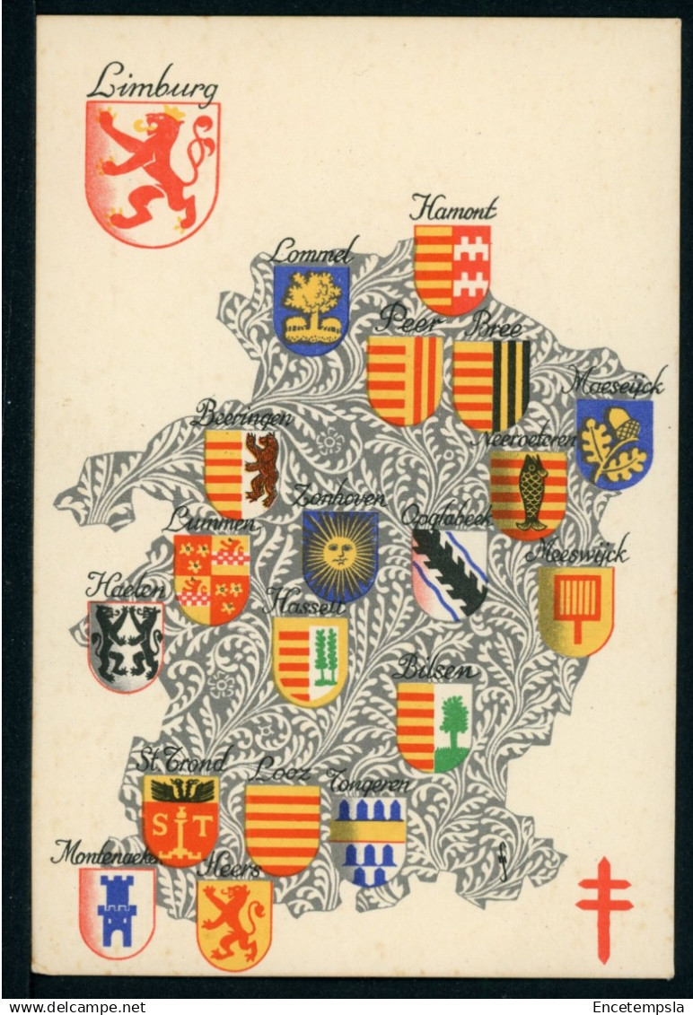 Carte Postale - Belgique - Armoiries des Provinces Belges - Limbourg (CP25966)