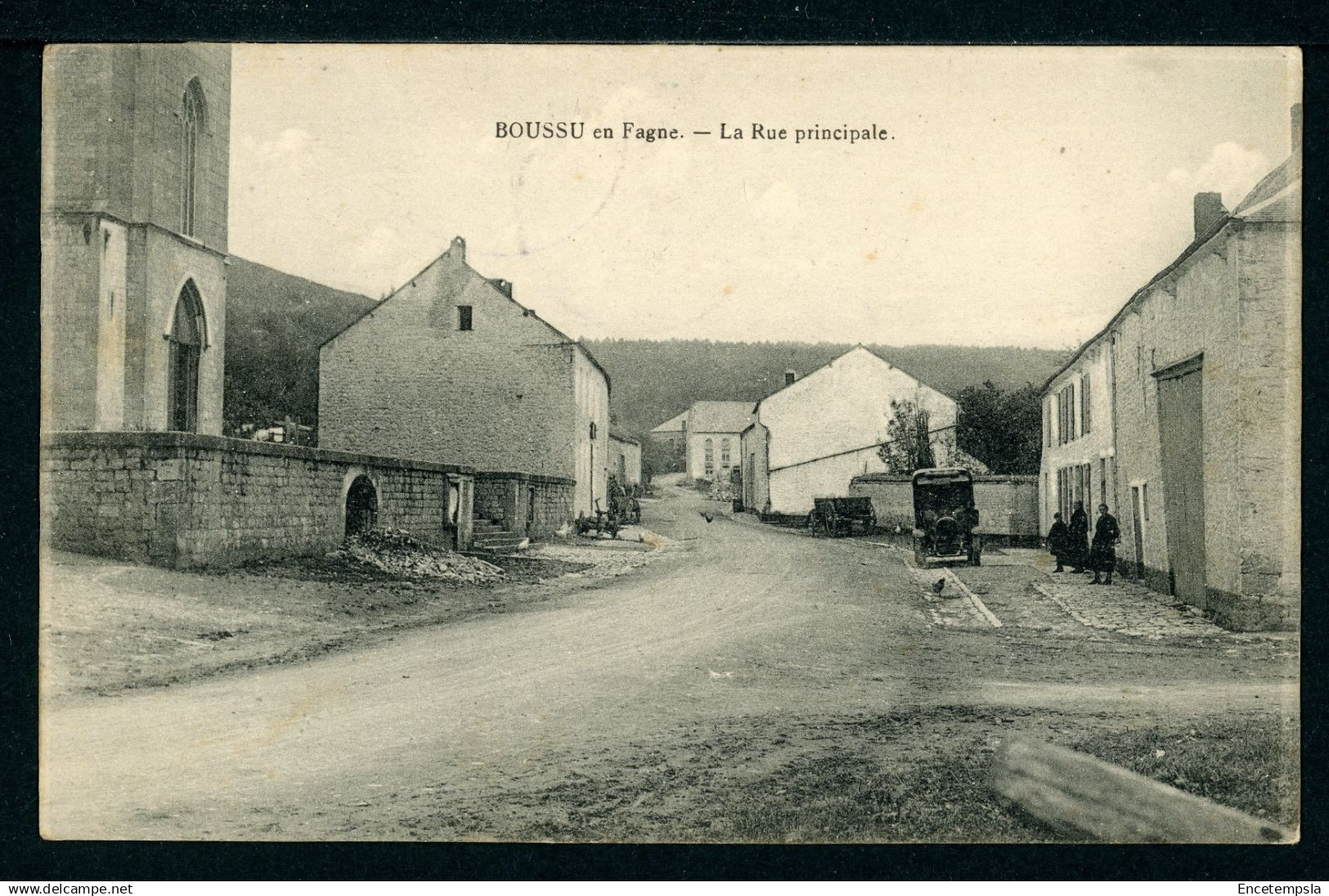 Carte postale - Belgique - Boussu en Fagne - La Rue Principale (CP25730OK)