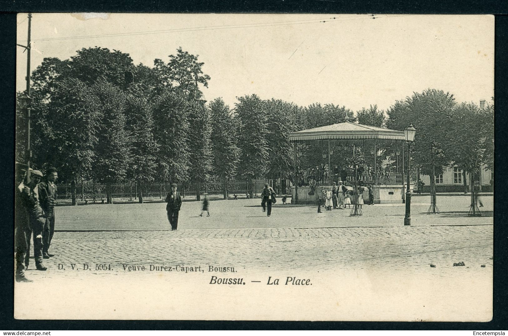 Carte Postale - Belgique - Boussu - La Place (CP26023OK)