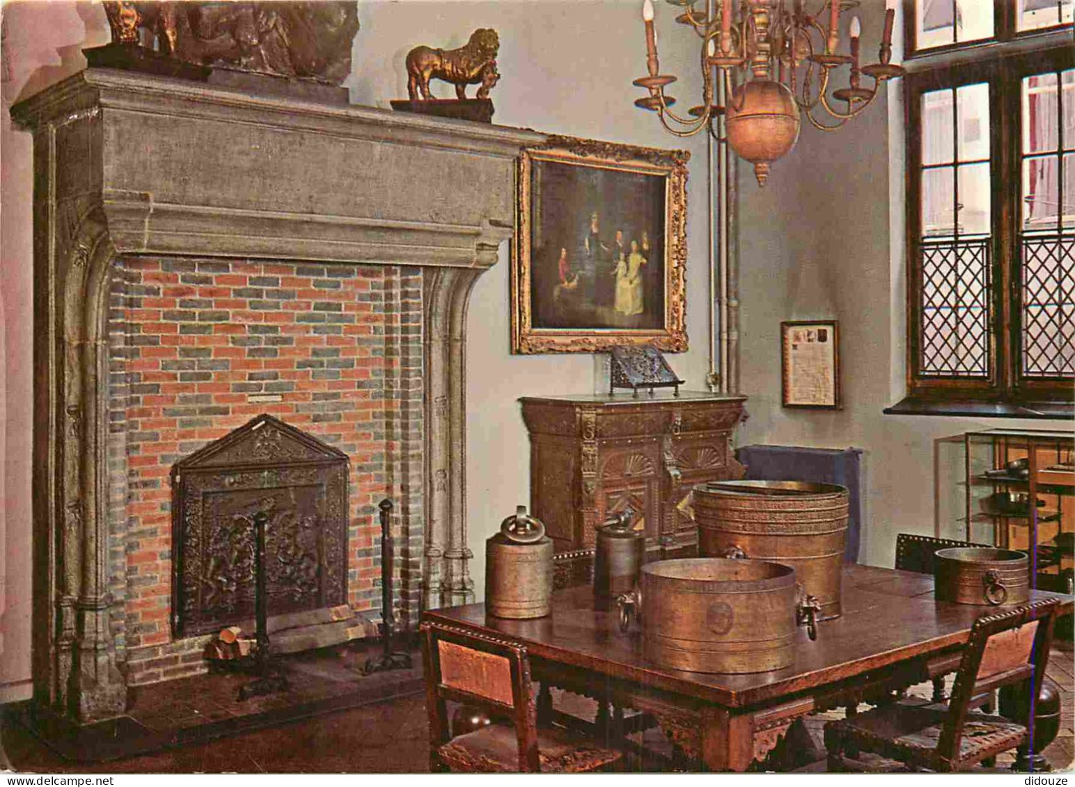 Carte Postale - Belgique - Bruxelles - Musee communal - Maison du Roi - Salle des corporations - Stadsmuseum Broodhuis Z