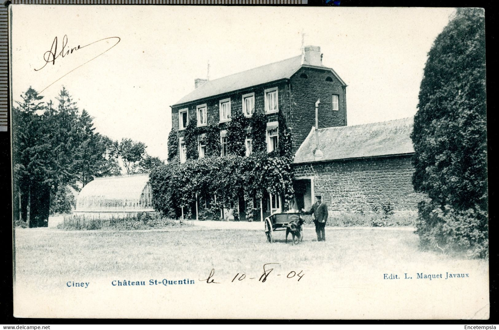 Carte Postale - Belgique - Ciney - Château St Quentin (CP28729OK)