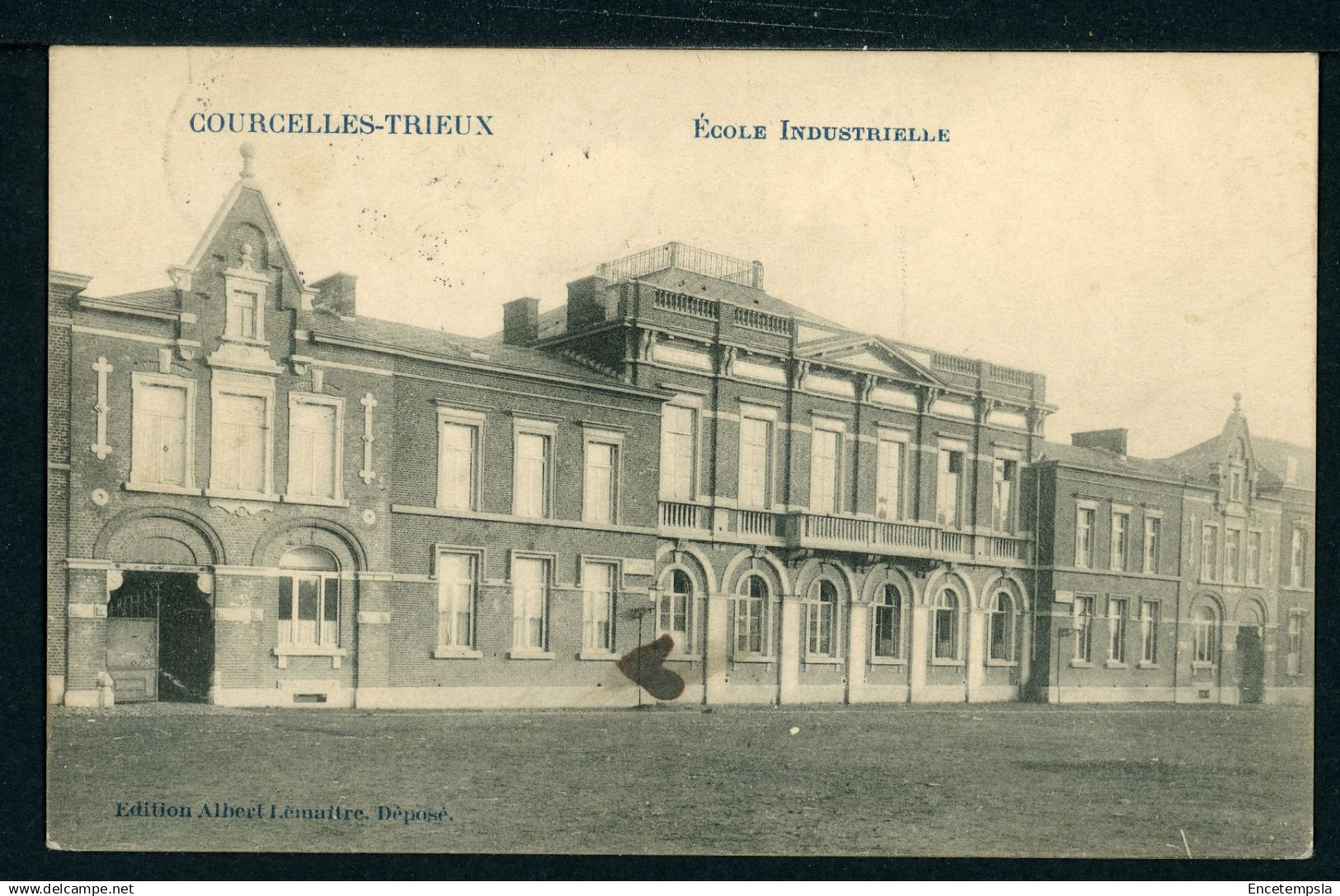 Carte Postale - Belgique - Courcelles Trieux - Ecole Industrielle (CP26149OK)