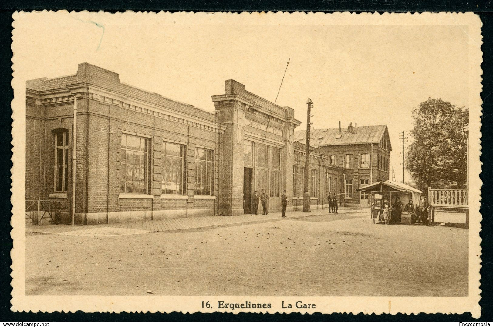 Carte Postale - Belgique - Erquelinnes - La Gare (CP26264)