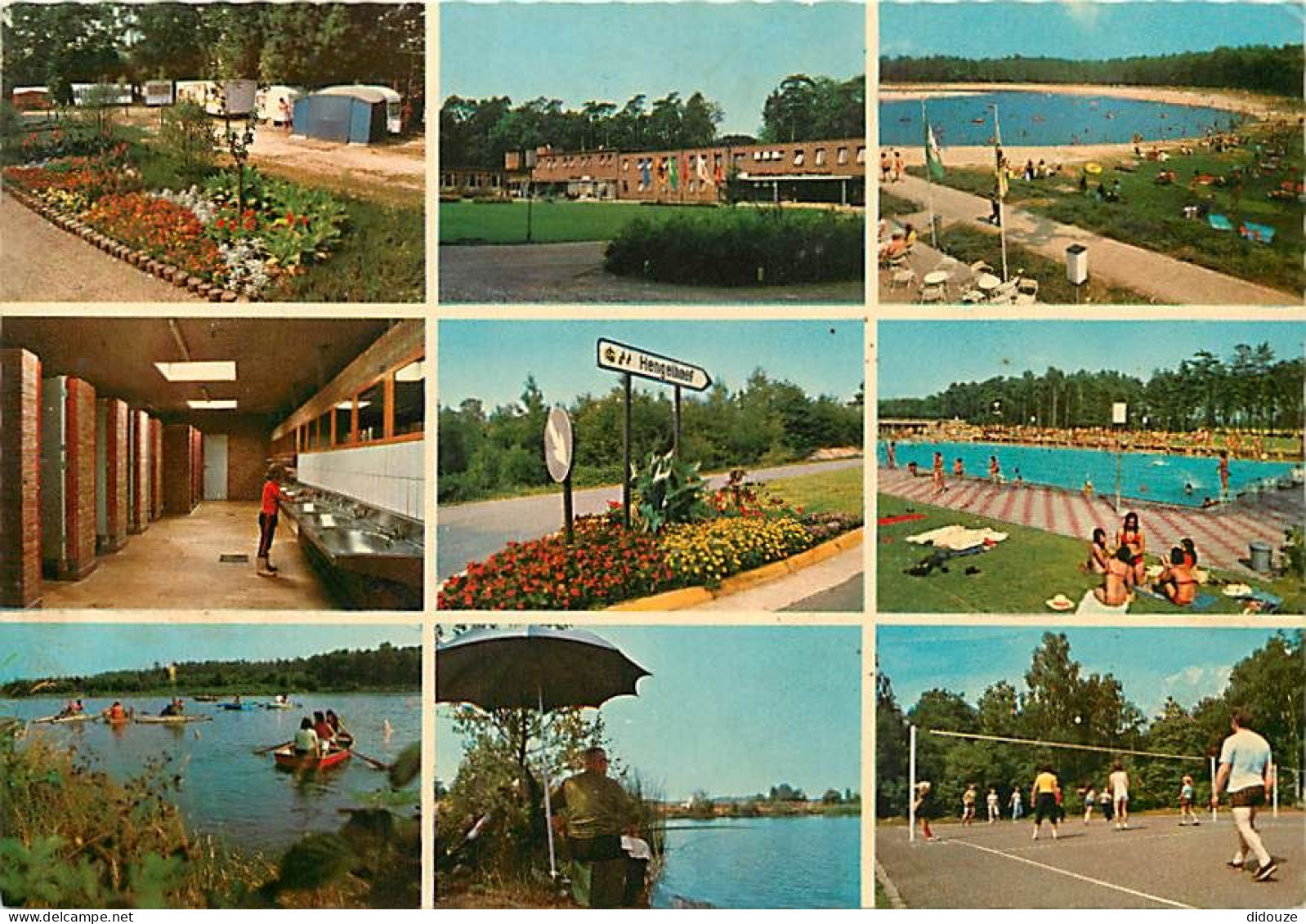 Carte Postale - Belgique - Houthalen-Helchteren - Domein Hengelhoef - Multivues - CPM - Voir Scans Recto-Verso - Poscard