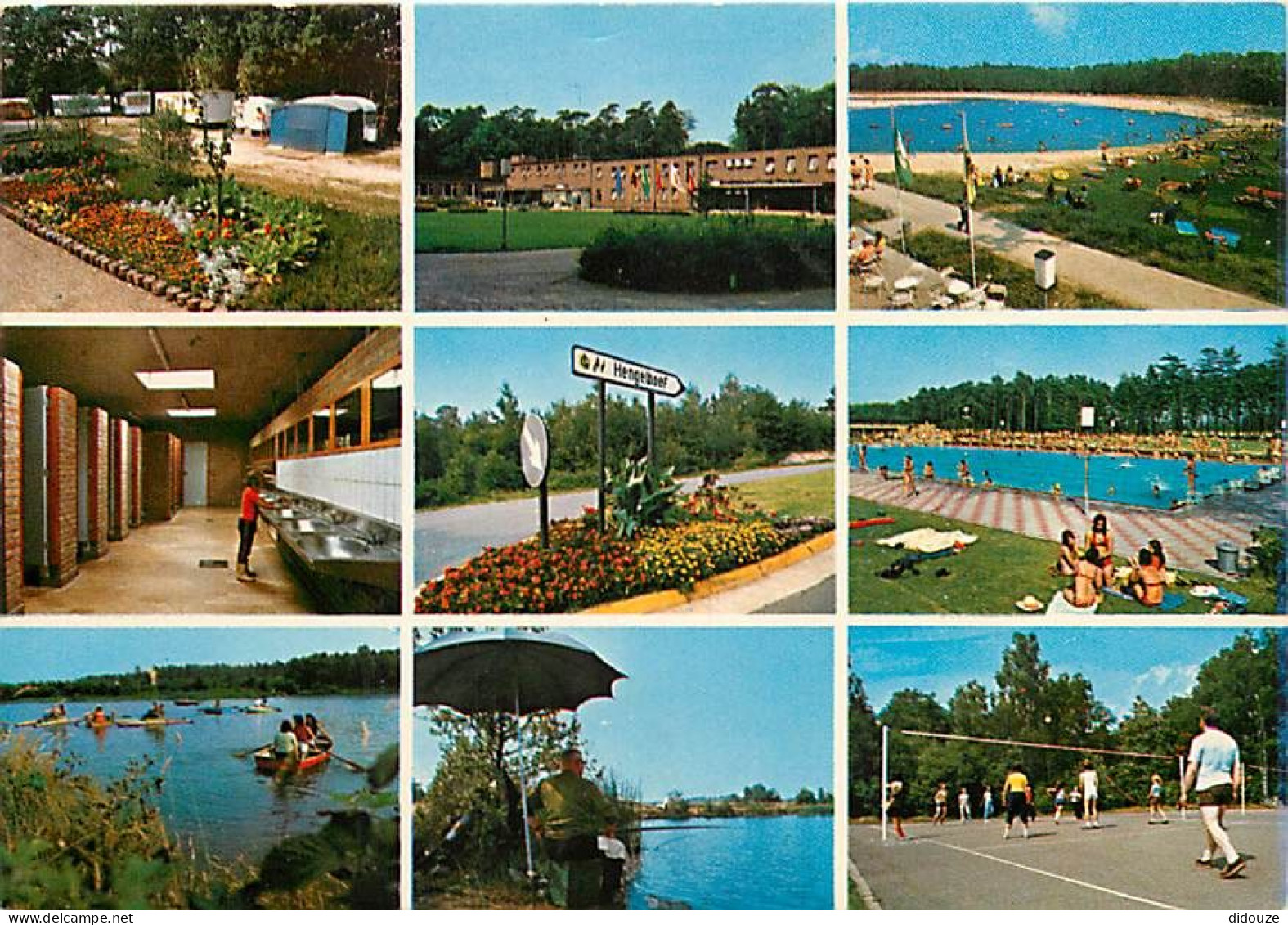 Carte Postale - Belgique - Houthalen-Helchteren - Domein Hengelhoef - Multivues - CPM - Voir Scans Recto-Verso - Poscard