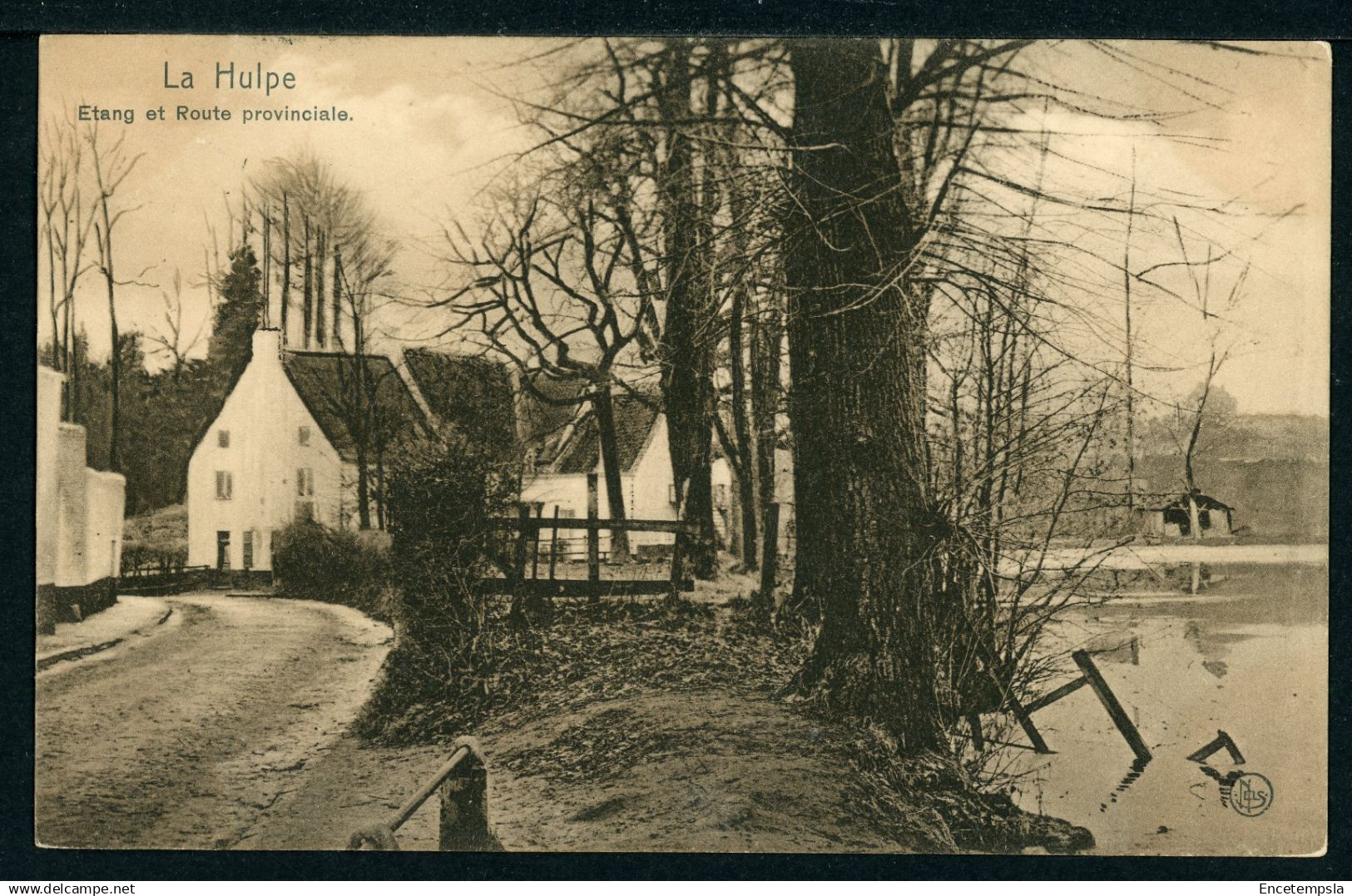 Carte Postale - Belgique - La Hulpe - Etang et Route Provinciale (CP25985OK)