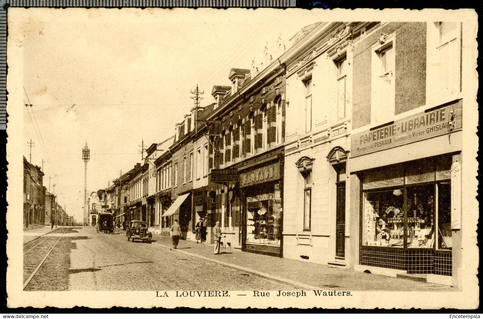 Carte Postale - Belgique - La Louvière - Rue Joseph Wauters (CP28645OK)