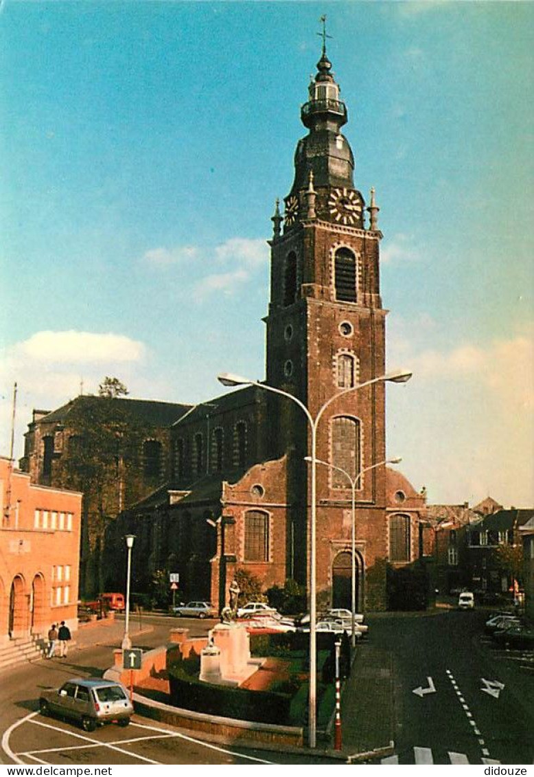 Carte Postale - Belgique - Leuze en Hainaut - Collégiale Saint-Pierre - Automobiles - Carte Neuve - CPM - Voir Scans Rec
