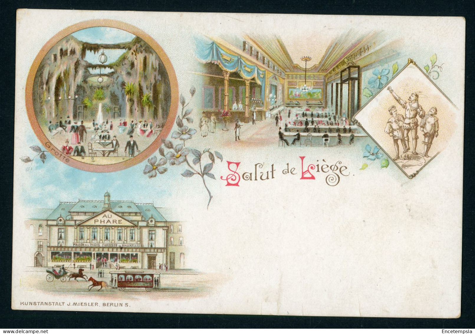 Carte postale - Belgique - Liège - Salut de Liège (CP27409)