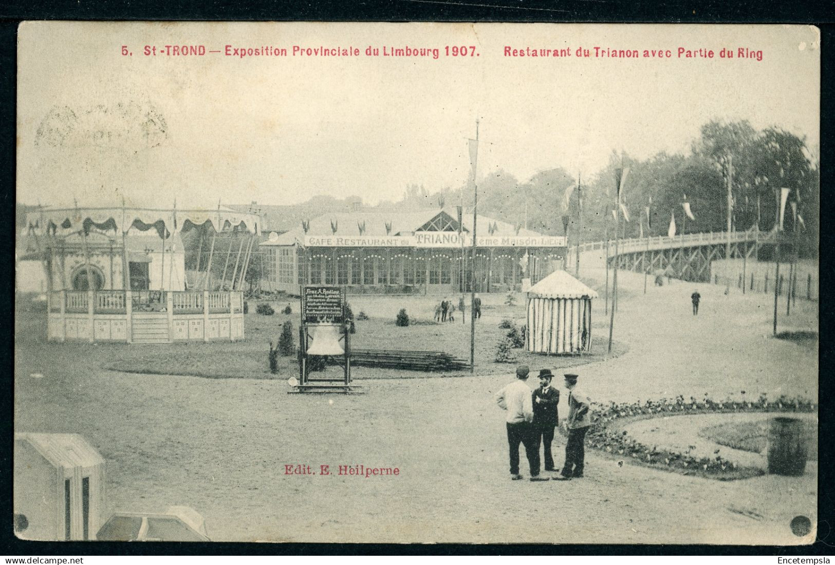Carte Postale - Belgique - Saint Trond - Exposition Provinciale du Limbourg 1907 - Restaurant du Trianon (CP26128OK)