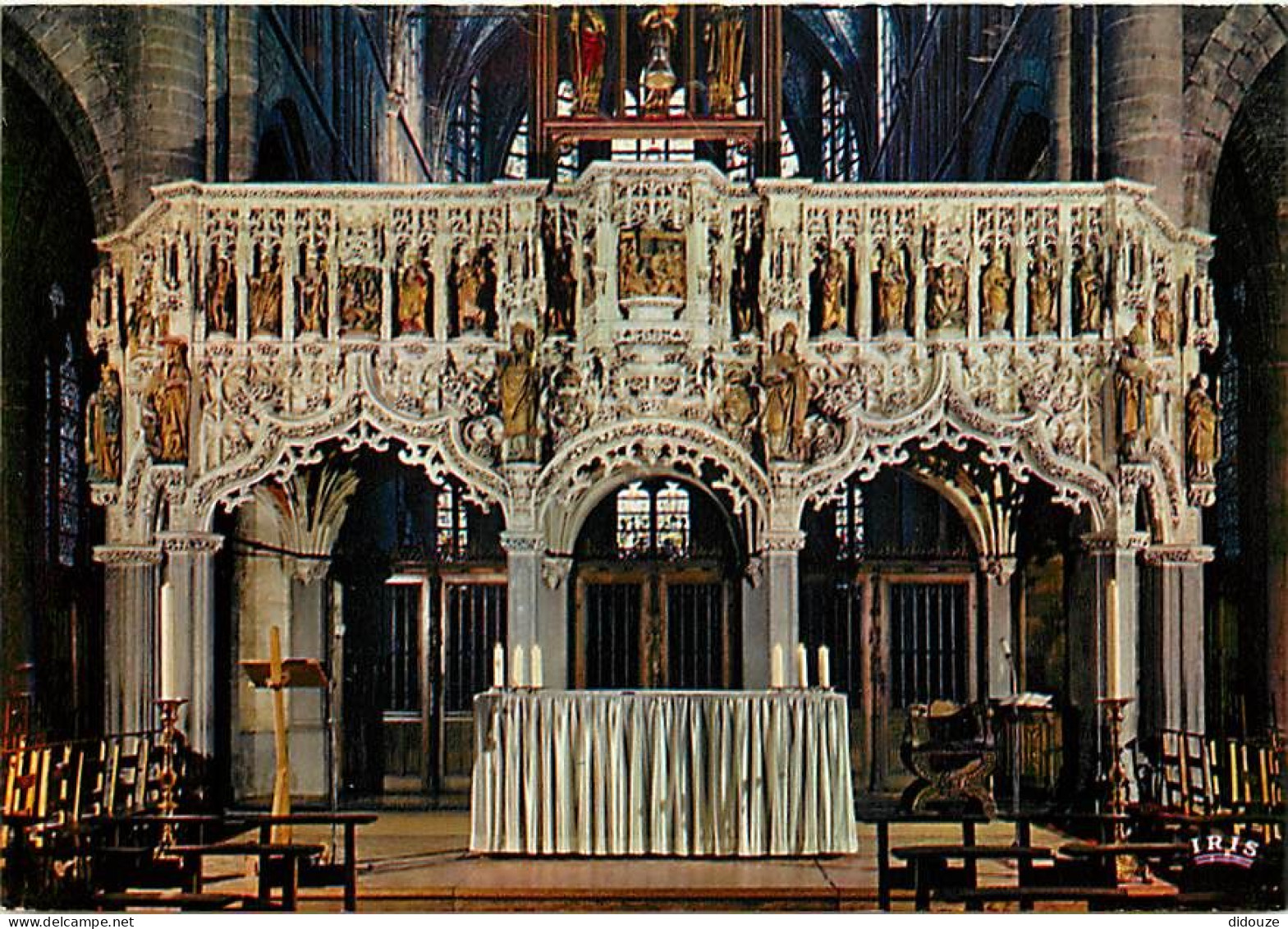 Carte Postale - Belgique - Walcourt - Basilique de Walcourt - Le Jubé de Charles Quint - 1531 - Art Religieux - Carte Ne