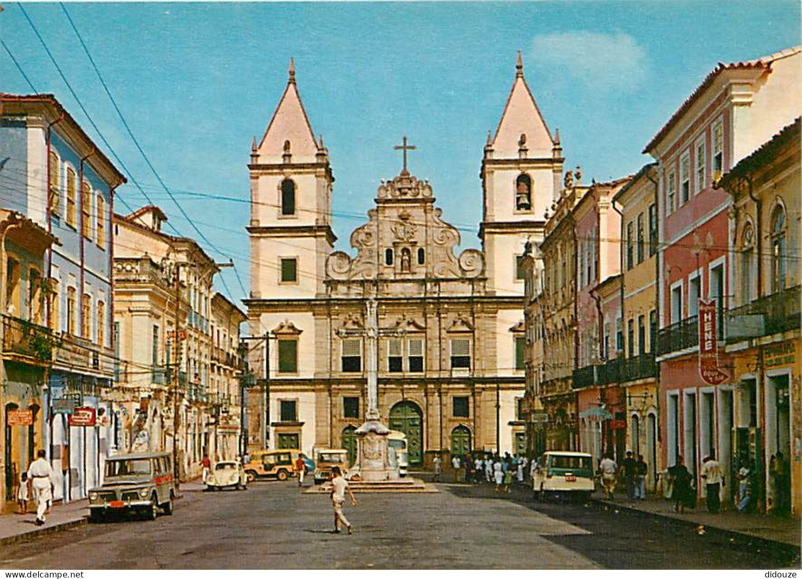 Carte Postale - Brésil - Brasil - Salvador de Bahia - Igreja do Convento de Sao Francisco - Church of the Sao Francisco