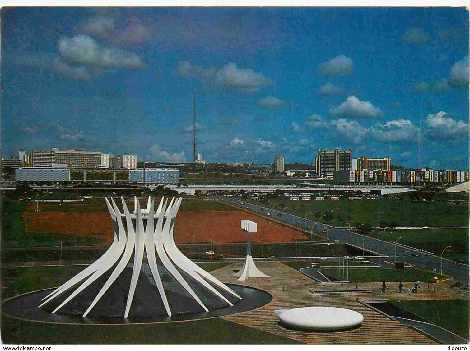Carte Postale - Brésil - Brasília - Brasília-df-patrimônio cultural da humanidade 55 cathedral de brasília brasilia's ca