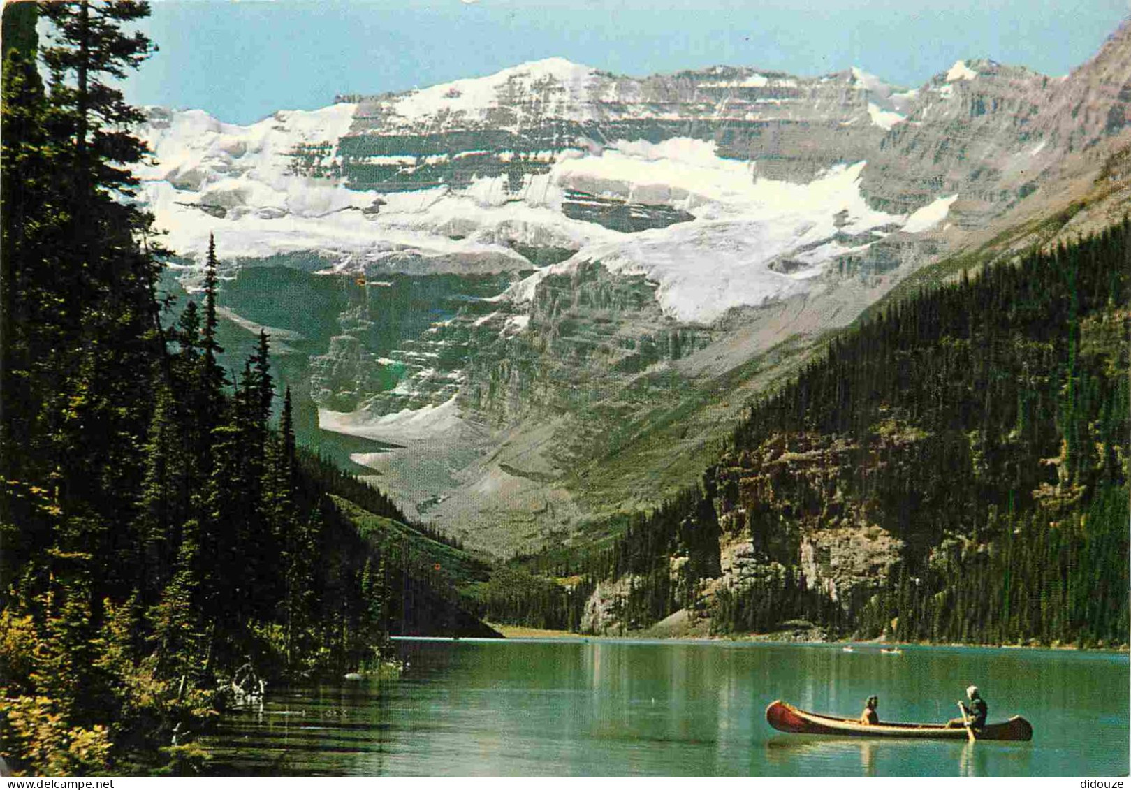 Carte Postale - Canada - Banff - Lake louise and victoria glacier banff national park canadian rockies - Alberta - CPM -