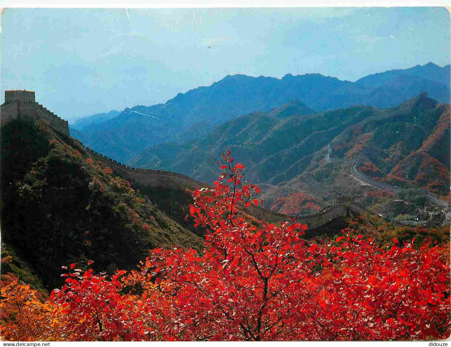 Carte Postale - Chine - Beijing - Autumn on the badaling section of the great wall in beijing - CPM - Voir Scans Recto-V