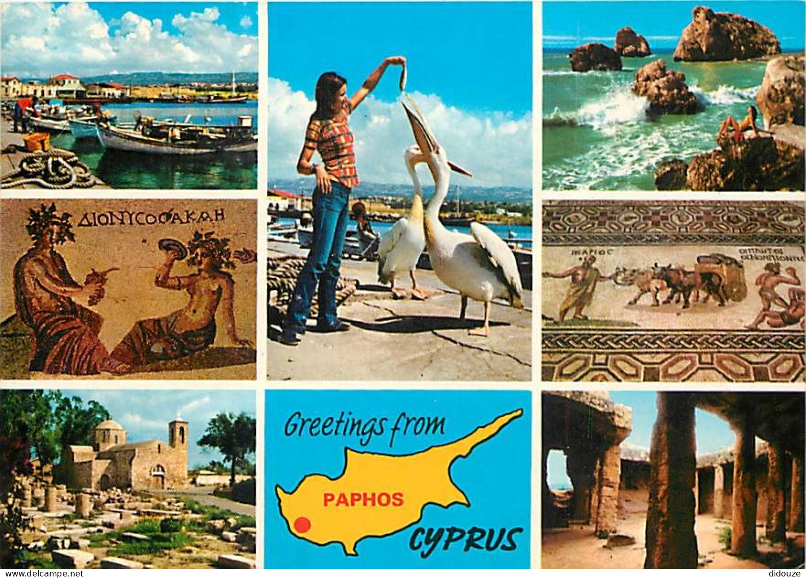 Carte Postale - Chypre - Cyprus - Kato Paphos - Multivues - CPM - Carte Neuve - Voir Scans Recto-Verso - Poscard - Carta