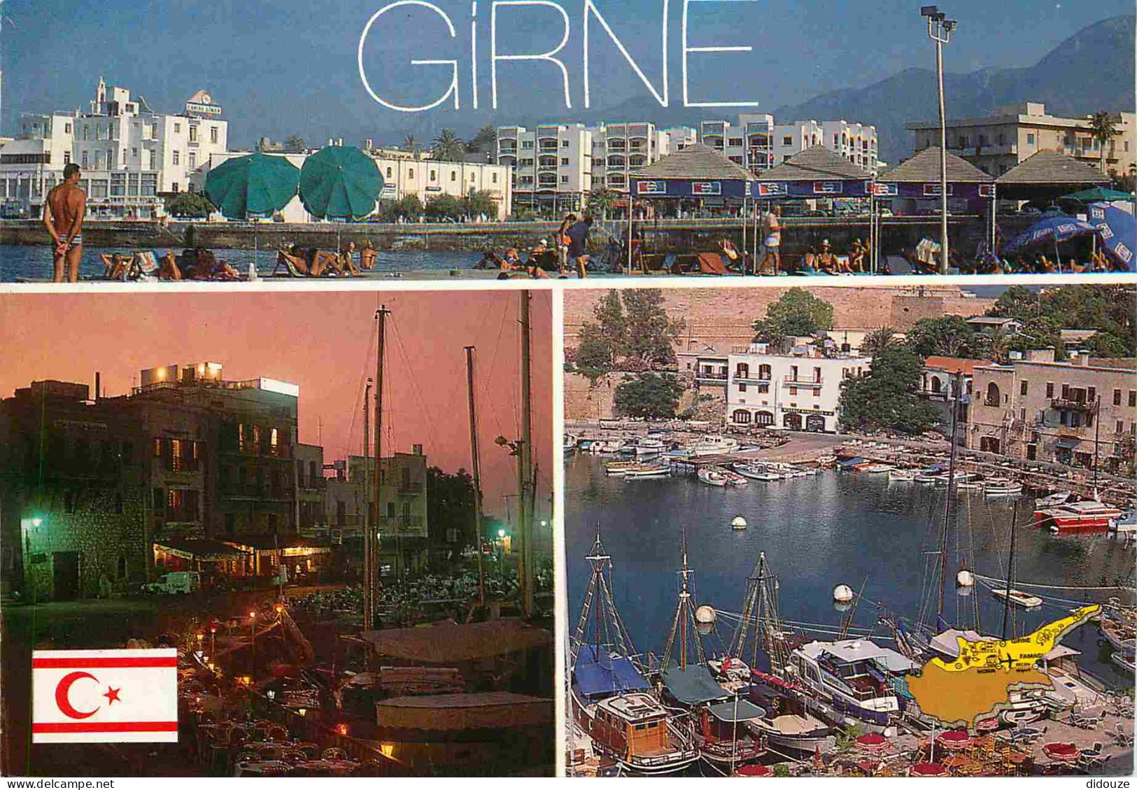 Carte Postale - Chypre - Girne - Multivues - CPM - Voir Scans Recto-Verso