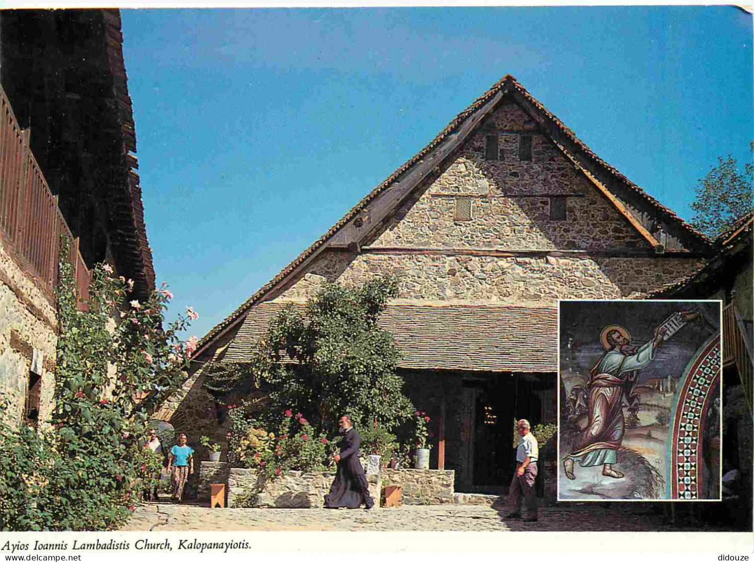 Carte Postale - Chypre - Kalopanayiotis - Ayios Ioannis Lambadistis church Kalopanayiotis - CPM - Voir Scans Recto-Verso