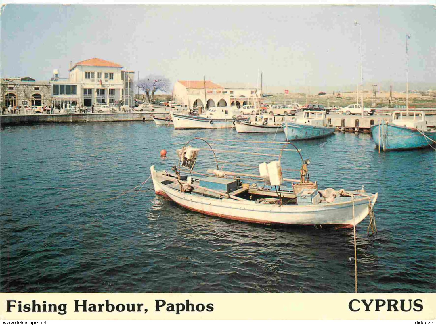Carte Postale - Chypre - Paphos - Fishing Harbour - Bateaux - CPM - Voir Scans Recto-Verso