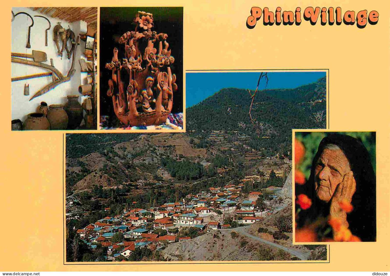Carte Postale - Chypre - Phini - Phini village and pilarakis pottery museaum - Multivues - CPM - Voir Scans Recto-Verso