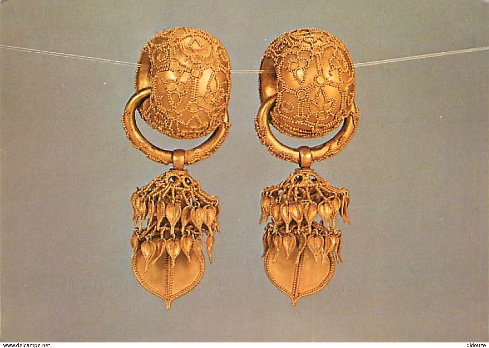 Carte Postale - Corée du Sud - Gold earring - From Pomun-dong - Kyongju - Antiquité - Carte Neuve - CPM - Voir Scans Rec