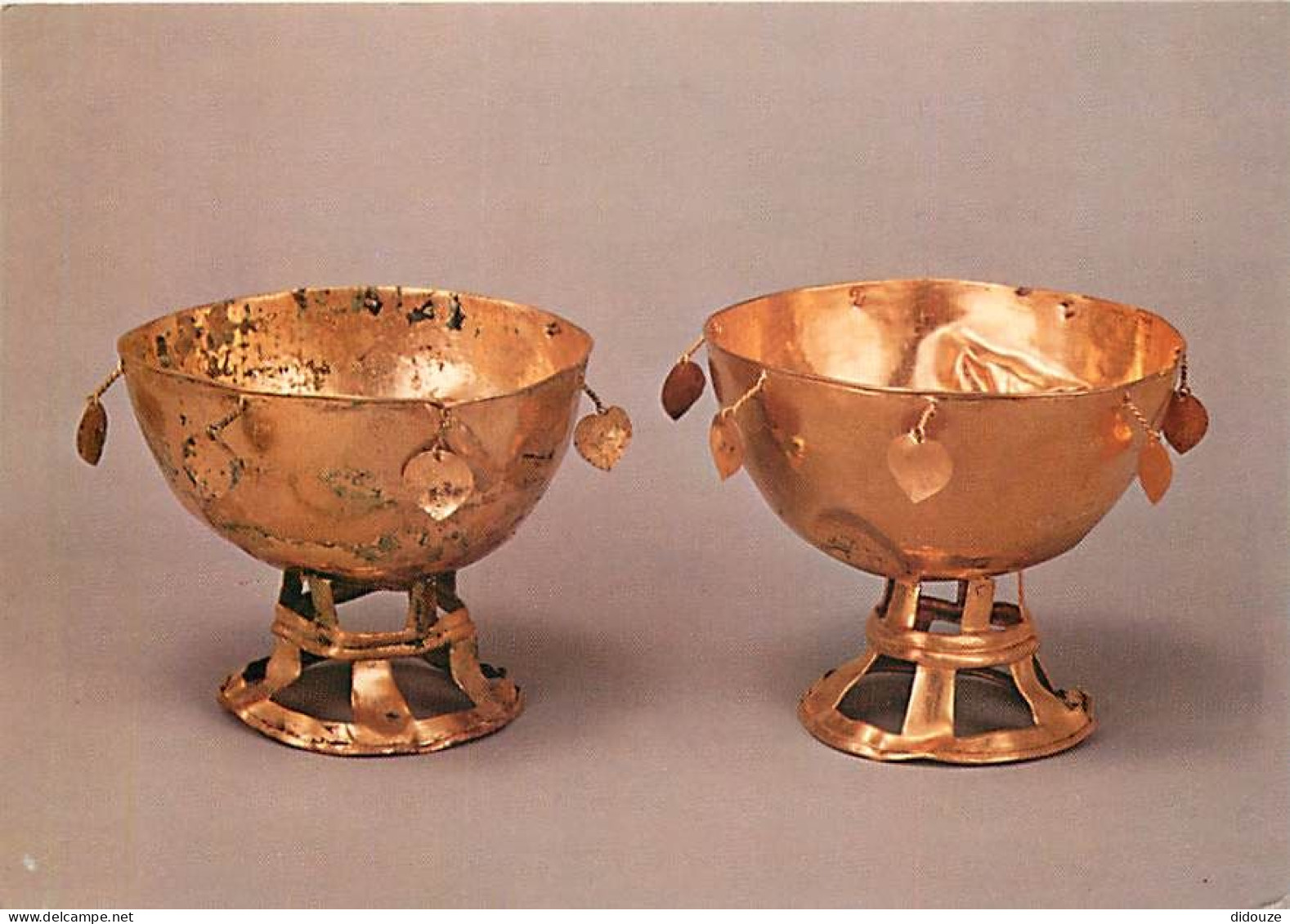 Carte Postale - Corée du Sud - Gold mounted cups - From Hwangnamdai chong Tomb - Kyongju - Antiquité - Carte Neuve - CPM