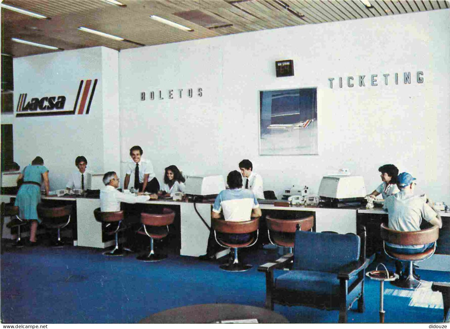Carte Postale - Costa Rica - San jose - Lacsa's main ticket office in san jose costa rica - CPM - Voir Scans Recto-Verso