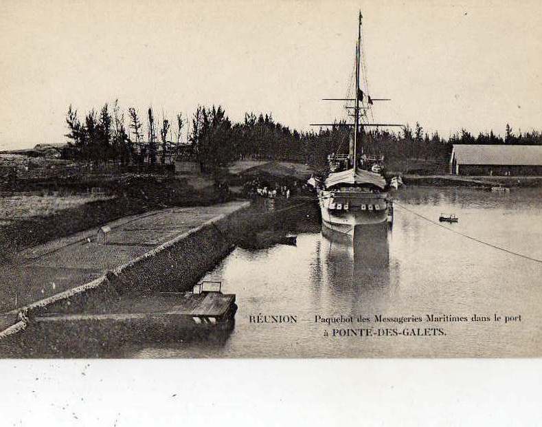 Carte  postale de la Réunion -- Pointe-des - Galets