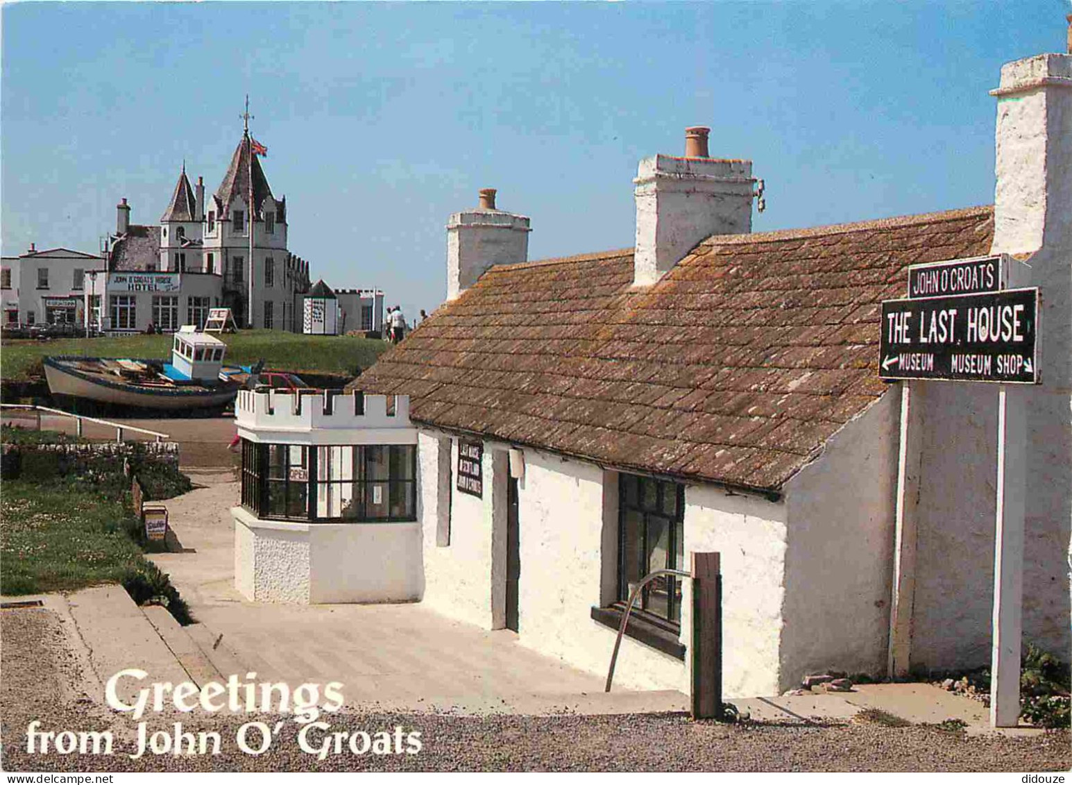 Carte Postale - Ecosse - John o' groats - Greetings from john o' groats - Caithness - CPM - Voir Scans Recto-Verso