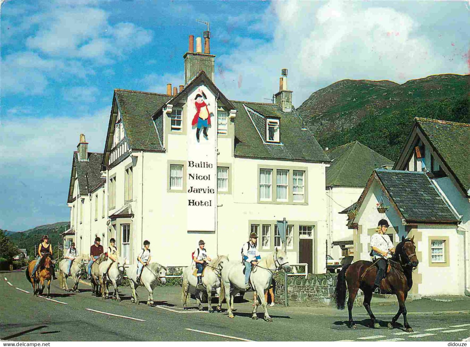 Carte Postale - Ecosse - Stirlingshire - Pony-trekking in the Trossachs - Scotland - Escocia - CPM - Voir Scans Recto-Ve