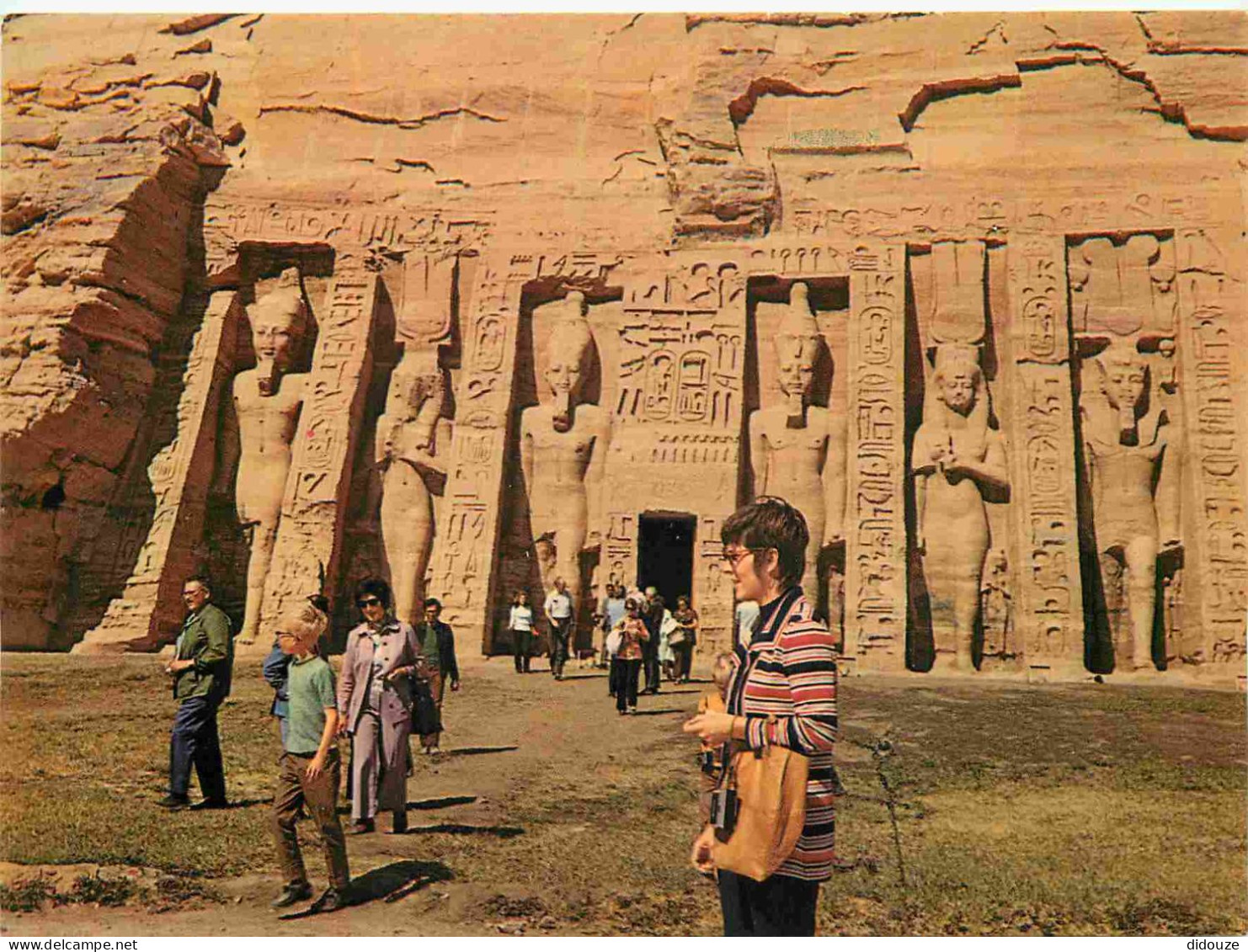 Carte Postale - Egypte - Abu-Simbel - The temple of Abu-Sembel - CPM - Voir Scans Recto-Verso