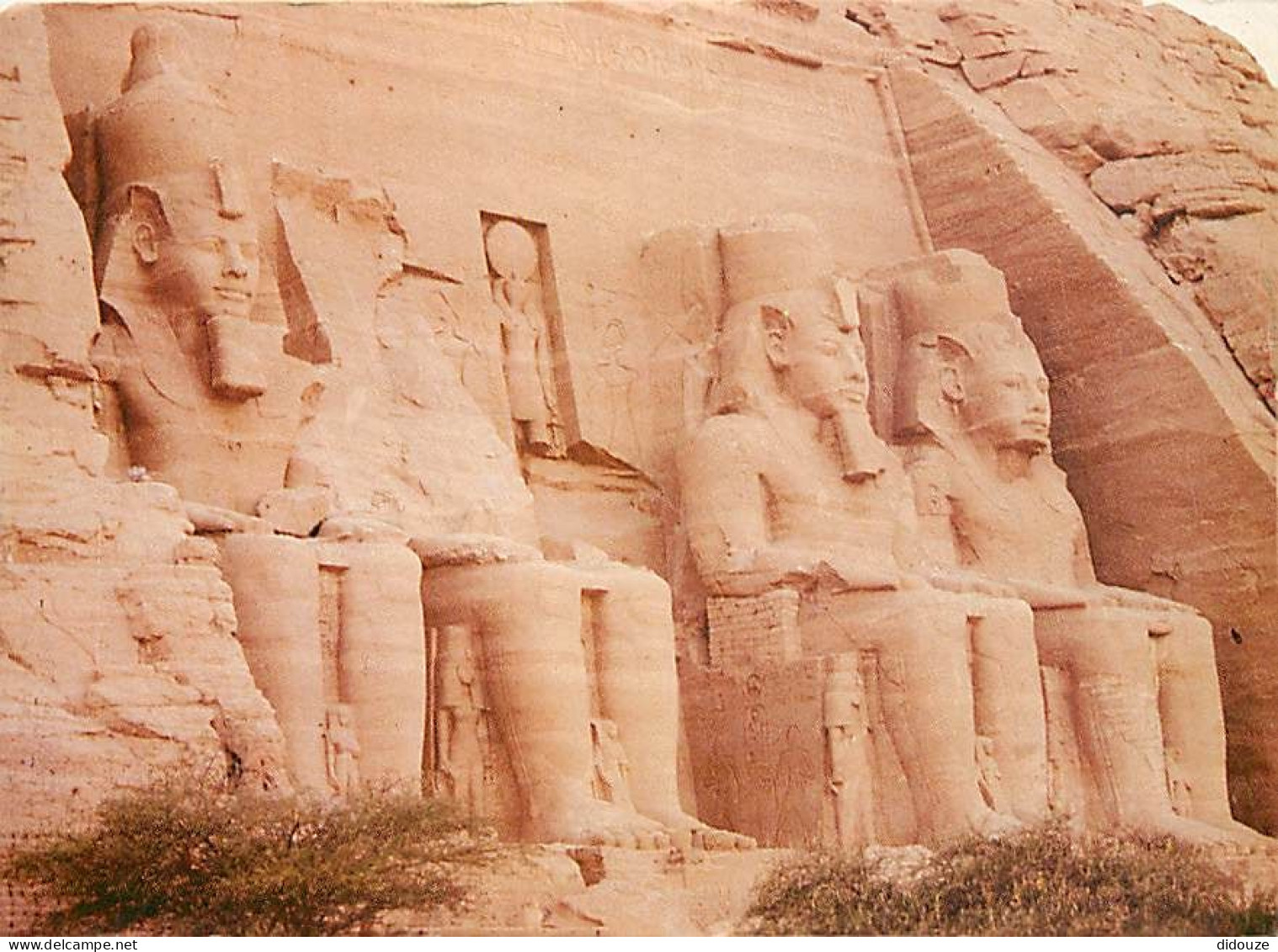 Carte Postale - Egypte - Temples d'Abou Simbel - Abu Simbel - Les Statues monumentales - Carte Neuve - CPM - Voir Scans