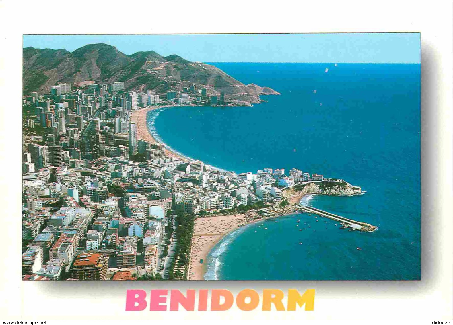 Carte Postale - Espagne - Espana - Comunidad Valenciana - Benidorm - Vista panoramica - immeubles - architecture - Vue a