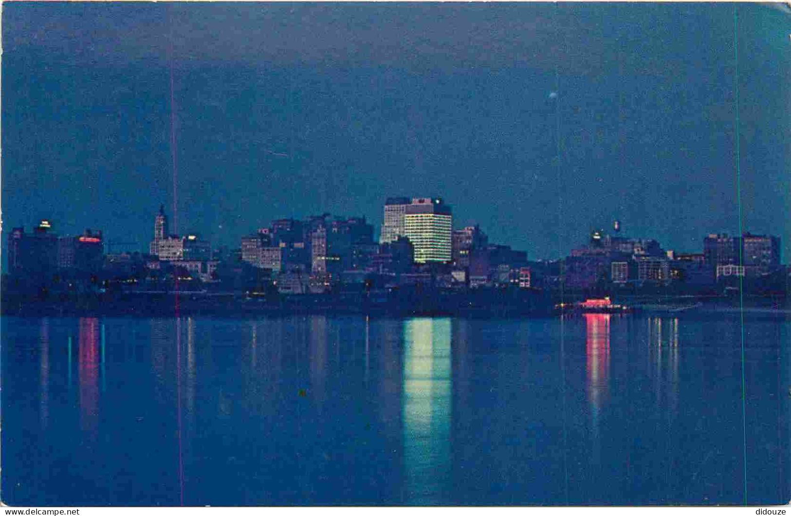 Carte Postale - Etats-Unis - Memphis - The first national bank building as seen on the memphis skyline at dusk overlooki