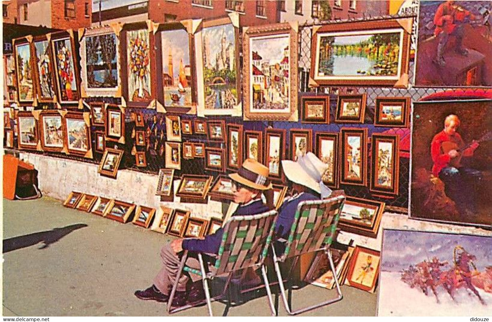 Carte Postale - Etats Unis - New York City - Greenwich Village - Village Sidewalk Artists - Etat de New York - New York