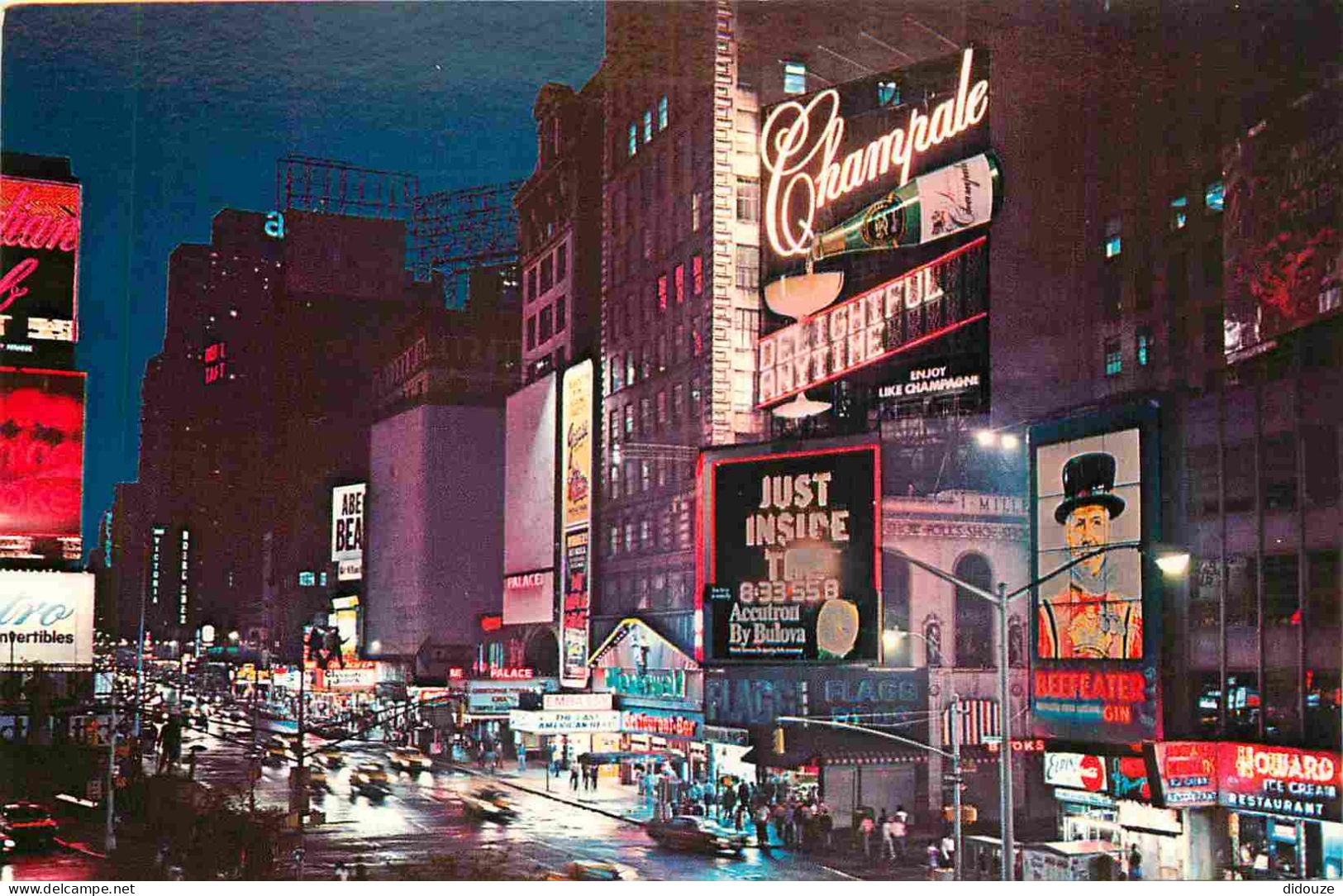 Carte Postale - Etats-Unis - New york city - New york's time square broadway and 46th st - CPM - Voir Scans Recto-Verso