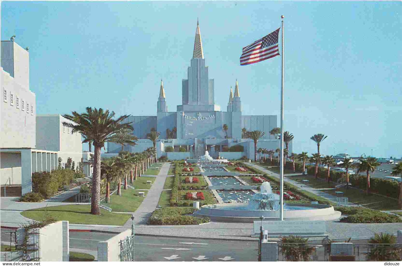 Carte Postale - Etats-Unis - Oakland - Oakland temple - church of jesus christ of latter-day saints - located high on te