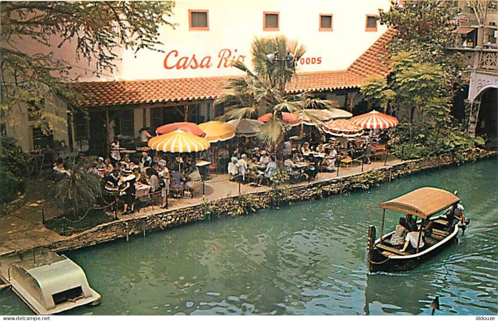 Carte Postale - Etats Unis - San Antonio - Casa Rio - Mexican Foods - San Antonio River - Etat du Texas - Texas State -