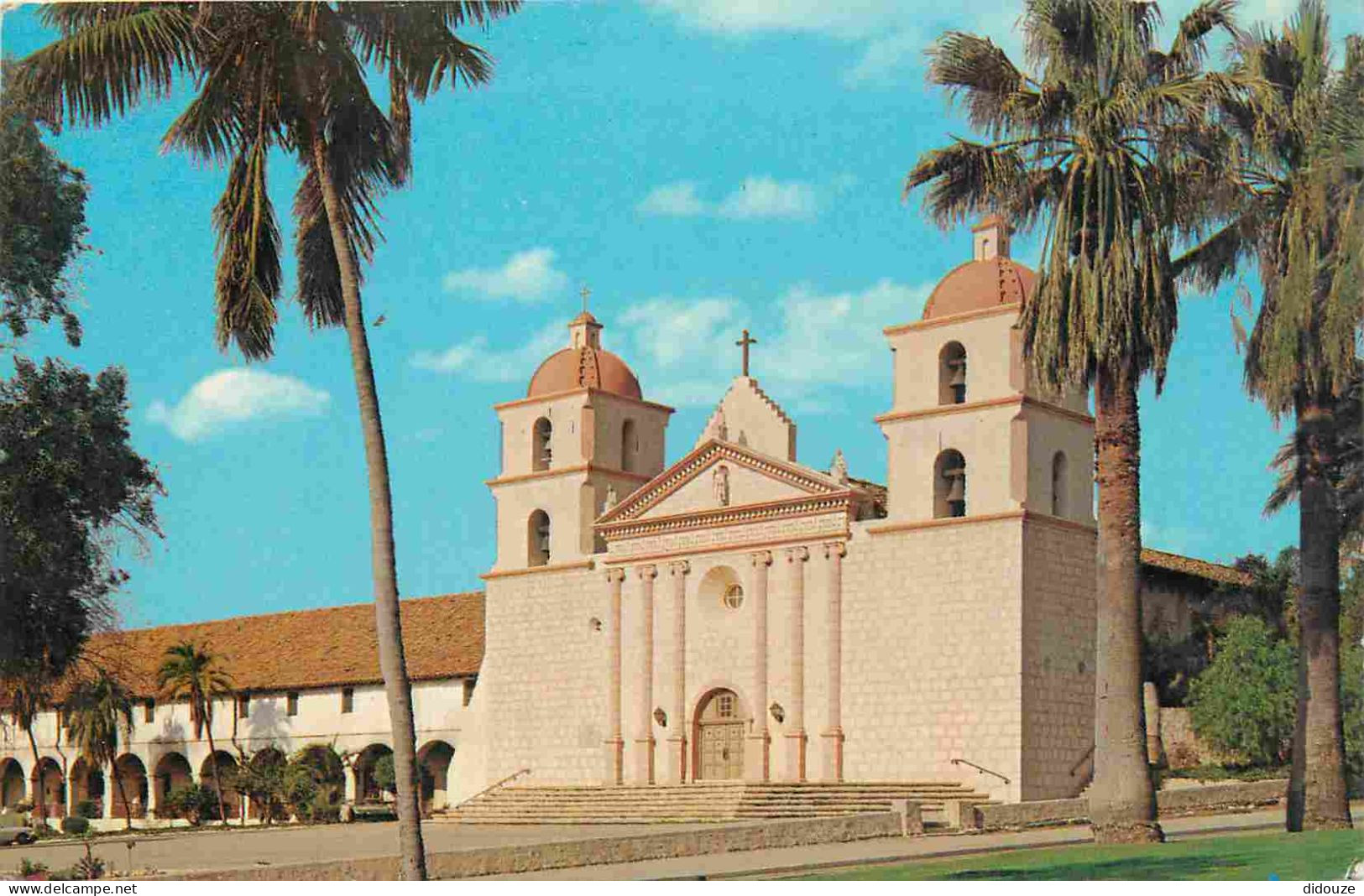 Carte Postale - Etats-Unis - Santa Barbara - Mission santa barbara - Reported to be california's first cathedral and is