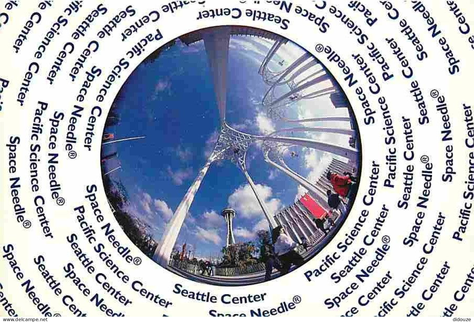 Carte Postale - Etats Unis - Seattle - A space-age view of Seattle Center - CPM - Voir Scans Recto-Verso - Poscard - Car