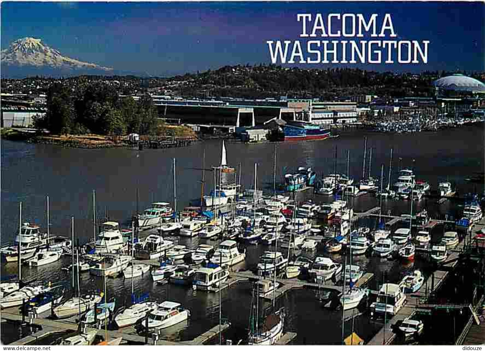 Carte Postale - Etats Unis - Tacoma - Pictured is one of the many small marinas that dot the Tacoma Waterways - CPM - Vo