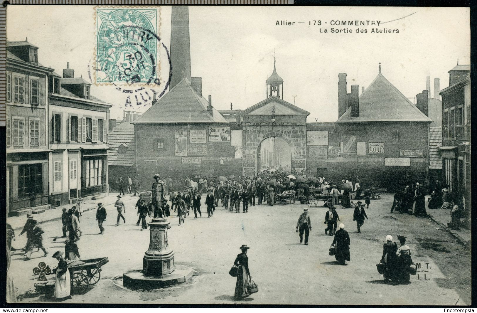 Carte Postale - France - Commentry - La Sortie des Ateliers (CP28133)