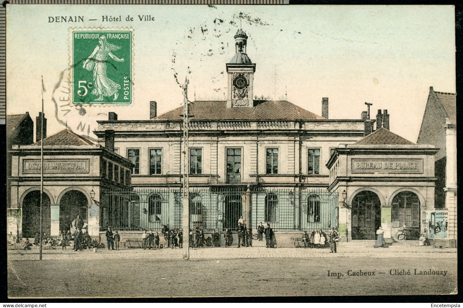 Carte Postale - France - Denain - Hôtel de Ville (CP28085)