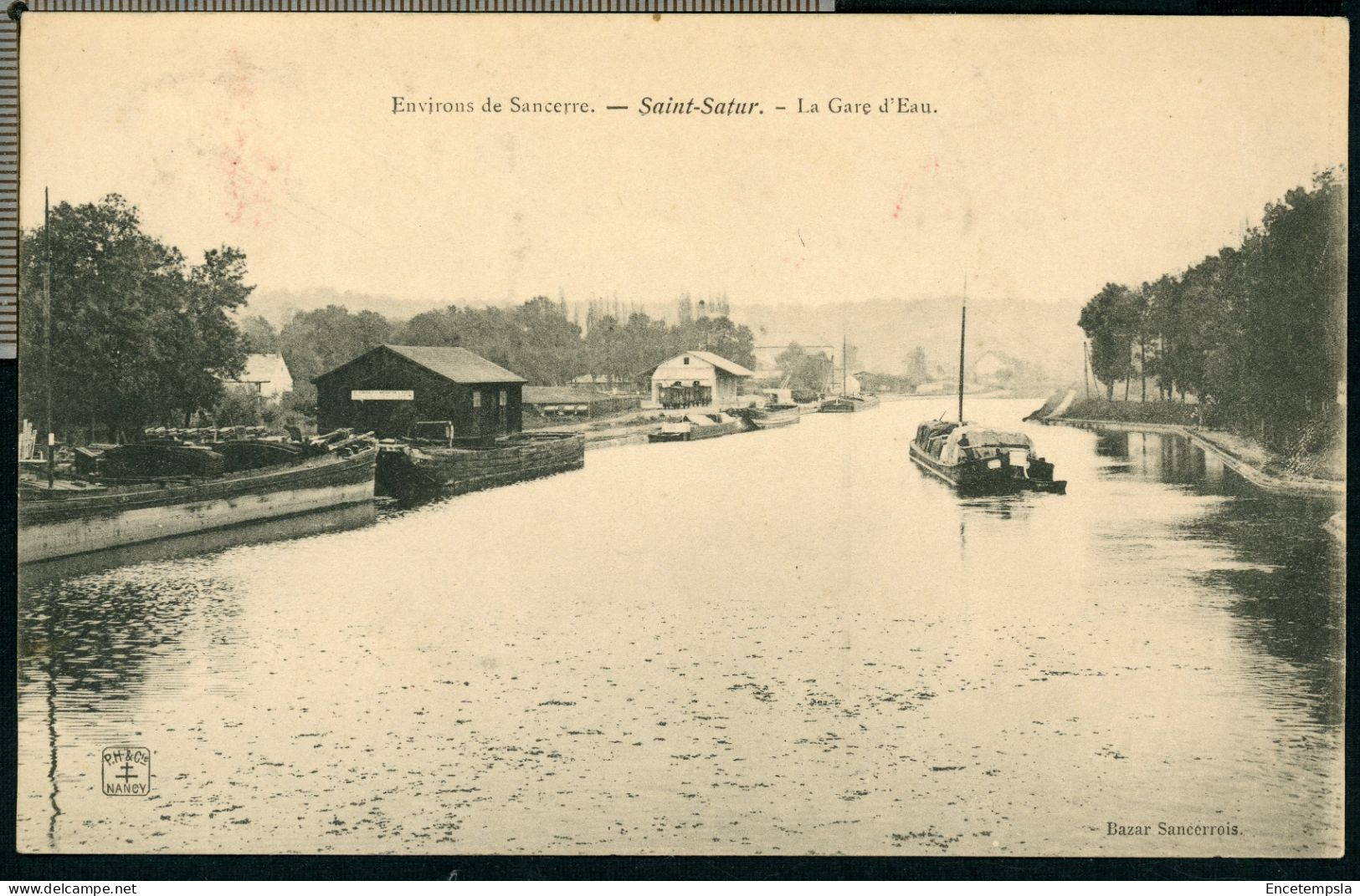 Carte Postale - France - Environs de Sancerre - Saint Satur - La Gare d'Eau (CP28102)