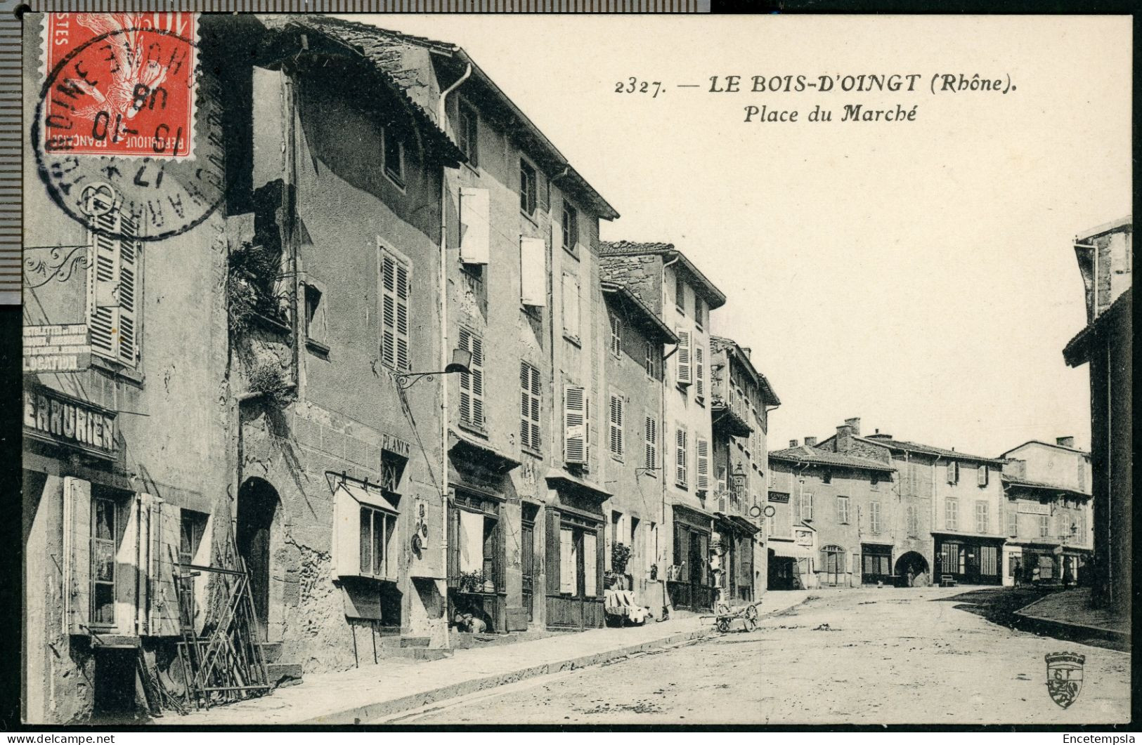 Carte Postale - France - Le Bois d'Oingt - Place du Marché (CP28527)