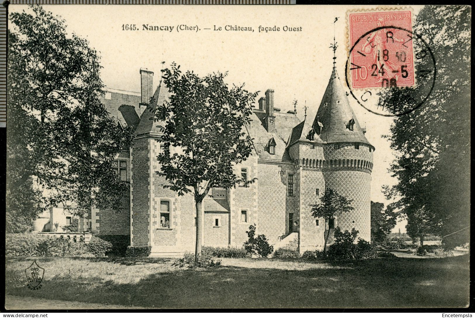 Carte Postale - France - Nancay - Le Château, façade Ouest (CP28437)