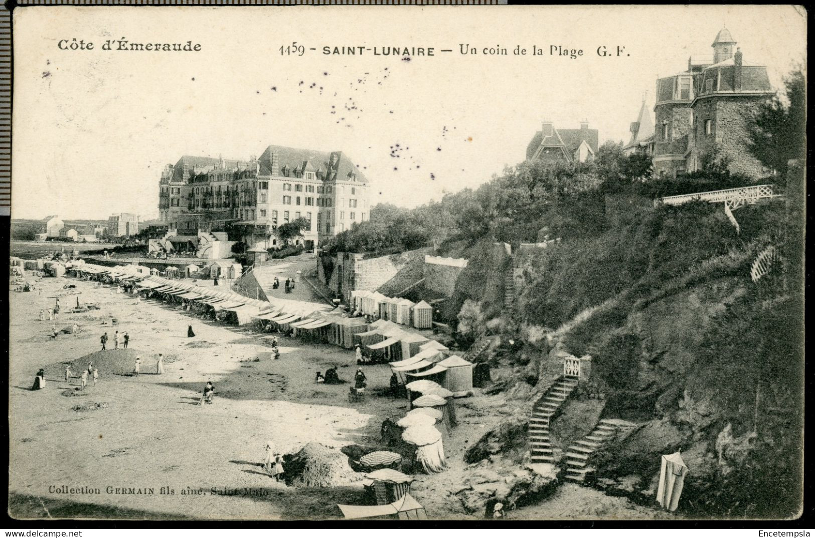 Carte Postale - France - Saint Lunaire - Un Coin de la Plage (CP28416)