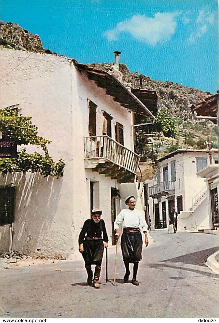 Carte Postale - Grèce - Krista - Crista - Personnes agées - Carte Neuve - CPM - Voir Scans Recto-Verso - Poscard - Carta
