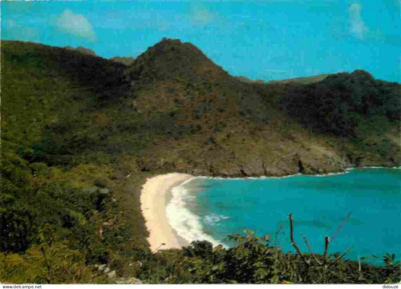 Carte Postale - Guadeloupe - Saint Barthelemy - La plage du Gouverneur - CPM - Voir Scans Recto-Verso - Poscard - Carta